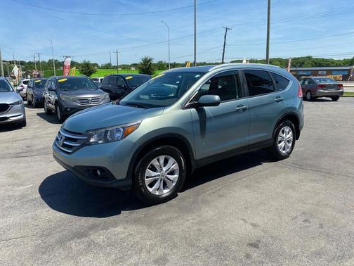 Green 2012 Honda CR-V EX-L