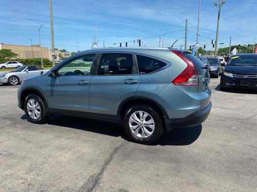 Green 2012 Honda CR-V EX-L