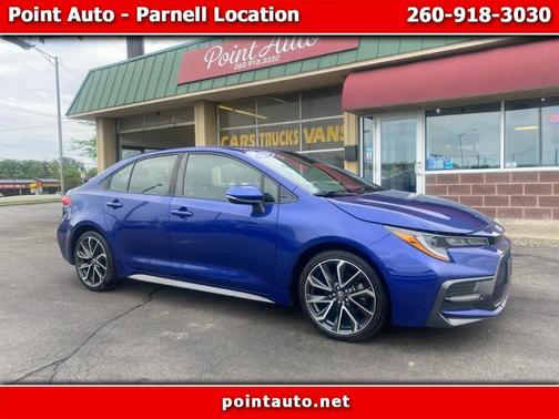 Blue 2020 Toyota Corolla SE