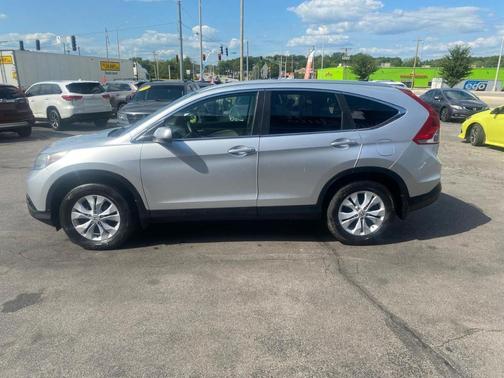 Silver 2014 Honda CR-V EX-L