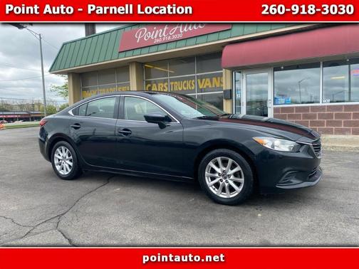 Jet Black 2016 Mazda Mazda6 i Sport