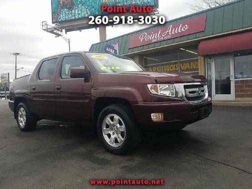 Maroon 2009 Honda Ridgeline RTS