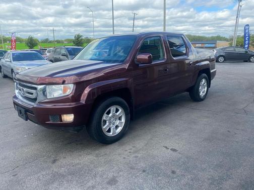Maroon 2009 Honda Ridgeline RTS