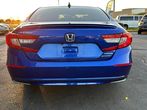 Blue 2022 Honda Accord Hybrid Sport