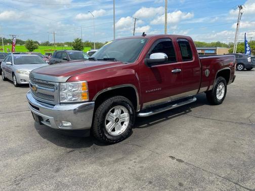 Red 2013 Chevrolet Silverado 1500 LT