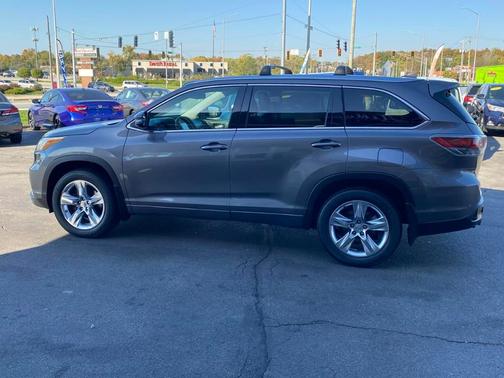 Gray 2015 Toyota Highlander Limited