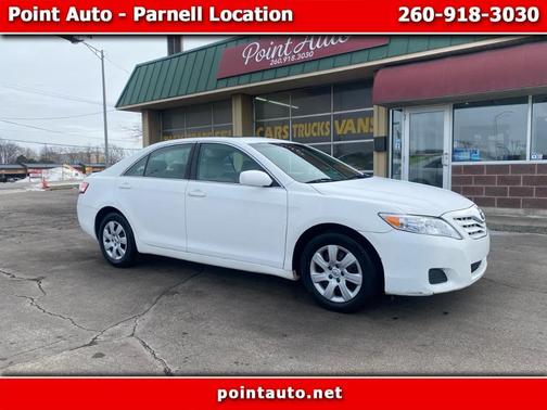White 2010 Toyota Camry LE Sedan
