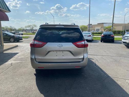 Tan 2017 Toyota Sienna Limited Premium