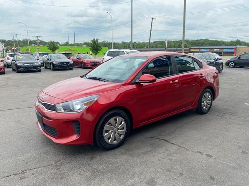 Red 2018 Kia Rio S