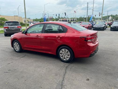 Red 2018 Kia Rio S