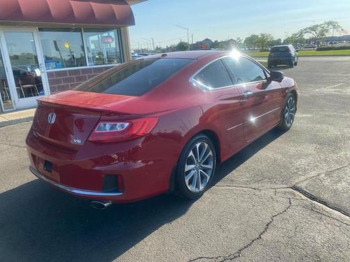 Red 2014 Honda Accord EX-L V-6