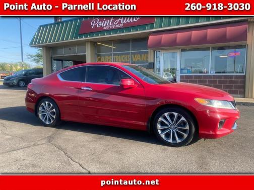 Red 2014 Honda Accord EX-L V-6