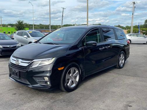 Black 2018 Honda Odyssey EX-L