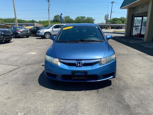 Blue 2010 Honda Civic LX