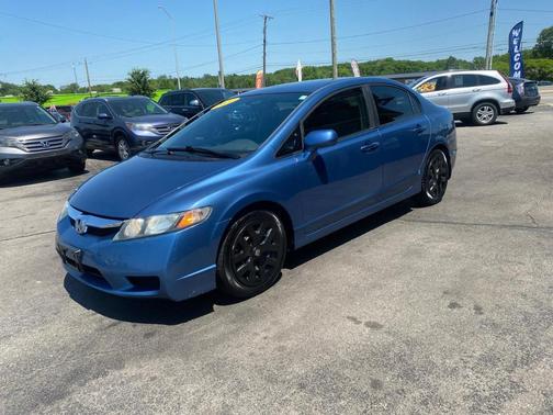 Blue 2010 Honda Civic LX