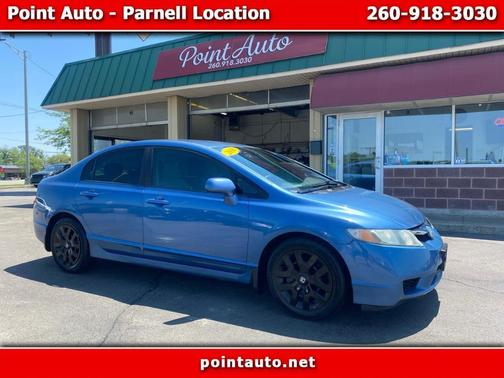 Blue 2010 Honda Civic LX