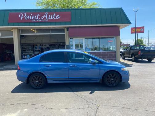 Blue 2010 Honda Civic LX