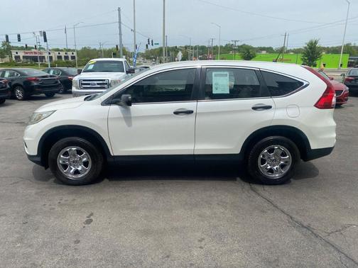 White 2015 Honda CR-V LX