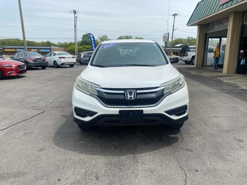 White 2015 Honda CR-V LX