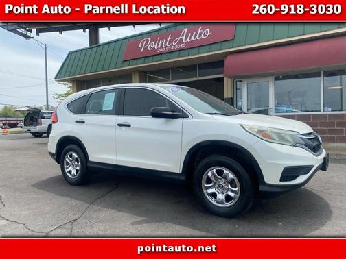 White 2015 Honda CR-V LX