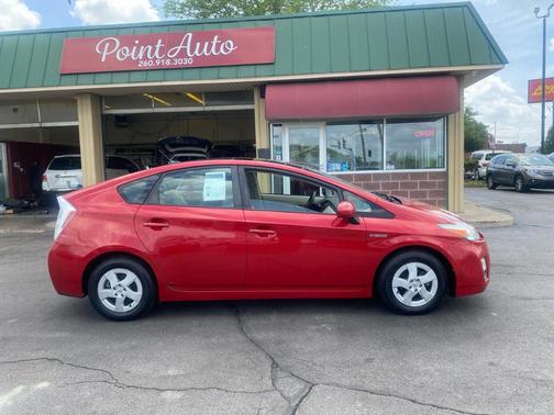 Red 2010 Toyota Prius III