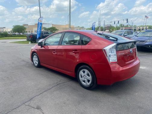 Red 2010 Toyota Prius III