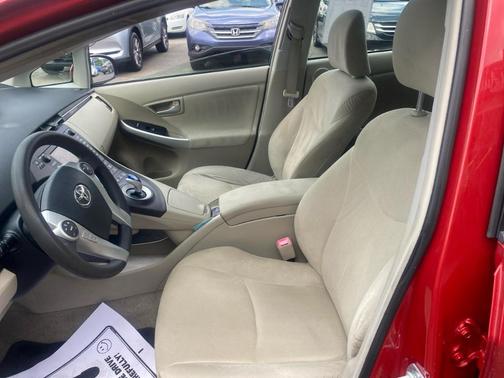 Red 2010 Toyota Prius III