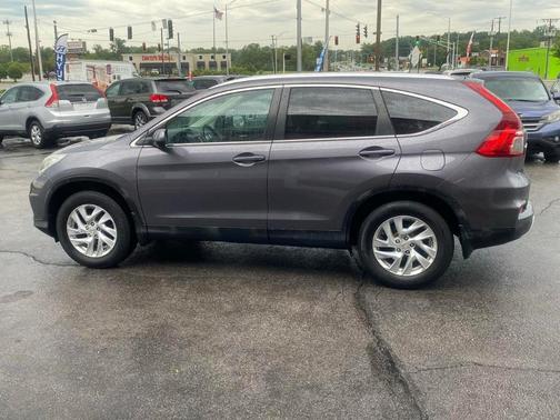 Gray 2015 Honda CR-V EX-L