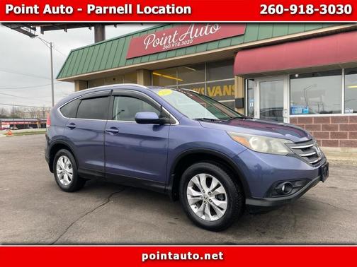 Blue 2013 Honda CR-V EX-L