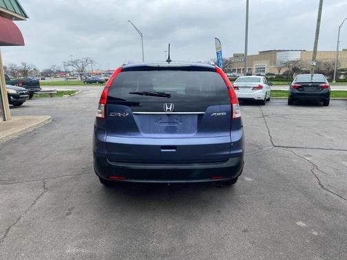 Blue 2013 Honda CR-V EX-L