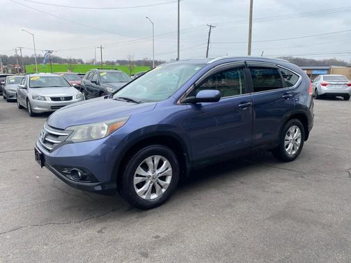 Blue 2013 Honda CR-V EX-L
