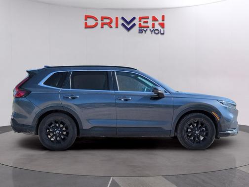 Meteorite Gray Metallic 2024 Honda CR-V Hybrid Sport FWD