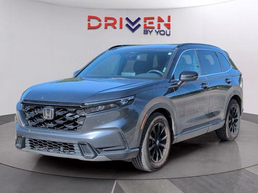 Meteorite Gray Metallic 2024 Honda CR-V Hybrid Sport FWD