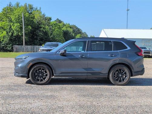 Meteorite Gray Metallic 2024 Honda CR-V Hybrid Sport FWD