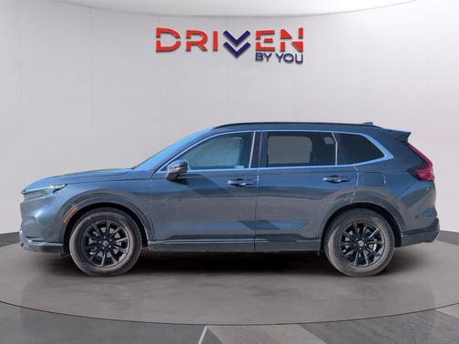 Meteorite Gray Metallic 2024 Honda CR-V Hybrid Sport FWD