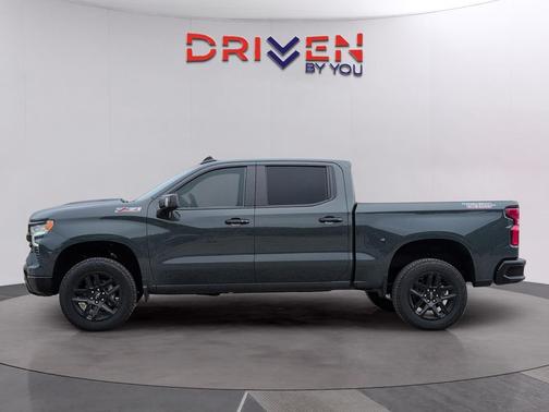 Cypress Gray 2026 Chevrolet Silverado 1500 LT Trail Boss