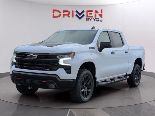 Summit White 2026 Chevrolet Silverado 1500 LT Trail Boss