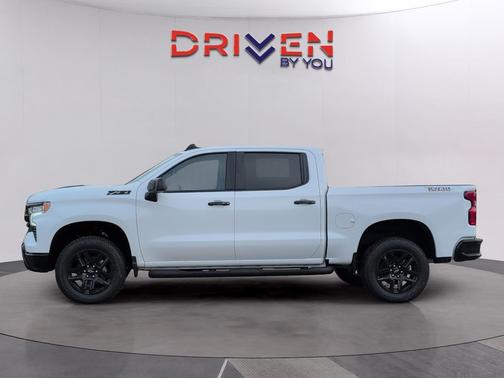 Summit White 2026 Chevrolet Silverado 1500 LT Trail Boss