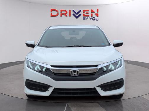 Taffeta White 2017 Honda Civic LX