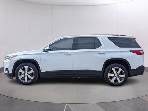 Summit White 2019 Chevrolet Traverse LT Leather