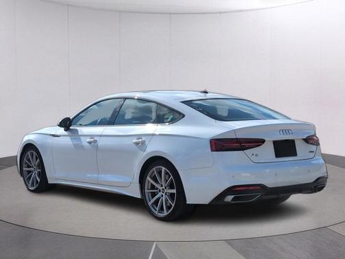 WHITE 2025 Audi A5 Sportback 45 S Line Premium