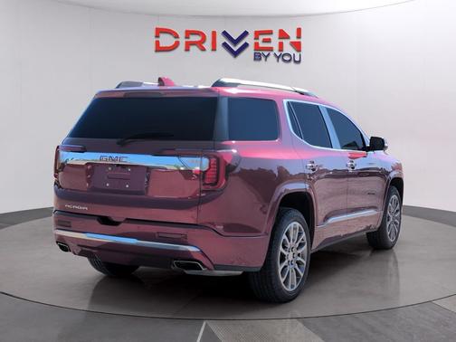 Volcanic Red Tintcoat 2023 GMC Acadia Denali
