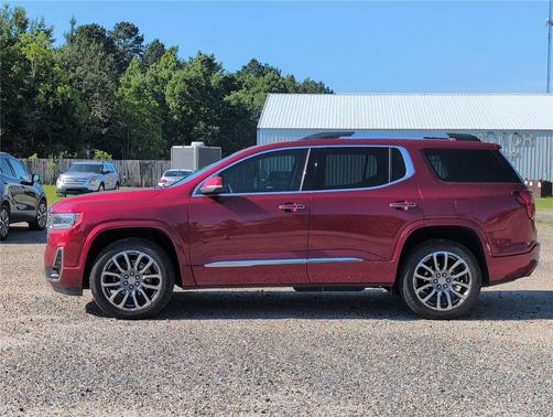 Volcanic Red Tintcoat 2023 GMC Acadia Denali