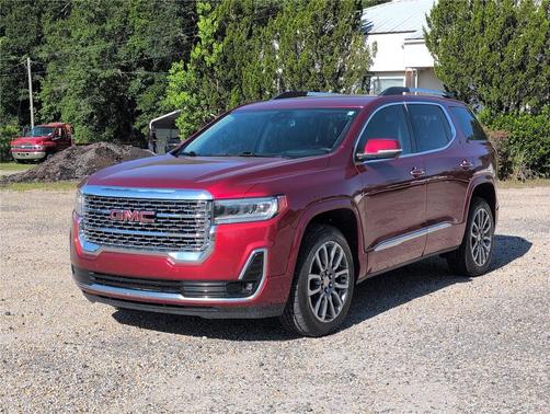 Volcanic Red Tintcoat 2023 GMC Acadia Denali
