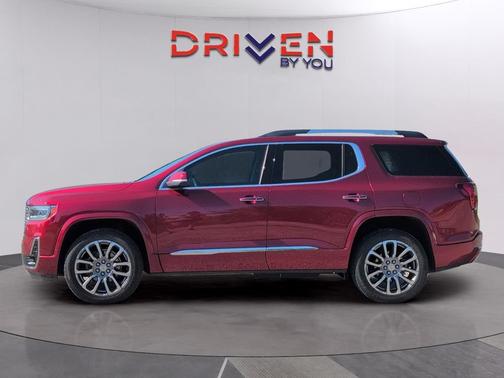 Volcanic Red Tintcoat 2023 GMC Acadia Denali