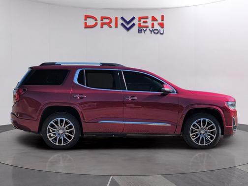 Volcanic Red Tintcoat 2023 GMC Acadia Denali