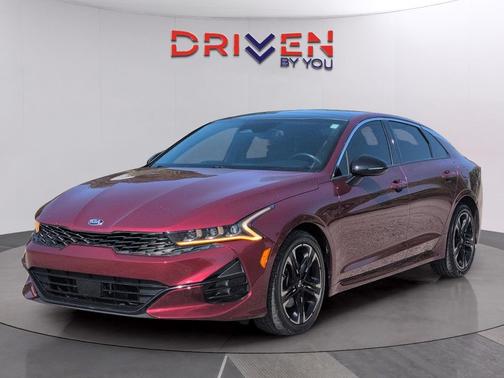 Passion Red Tintcoat 2021 Kia K5 GT-Line