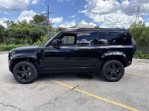 Santorini Black 2023 Land Rover Defender 110 X-Dynamic SE