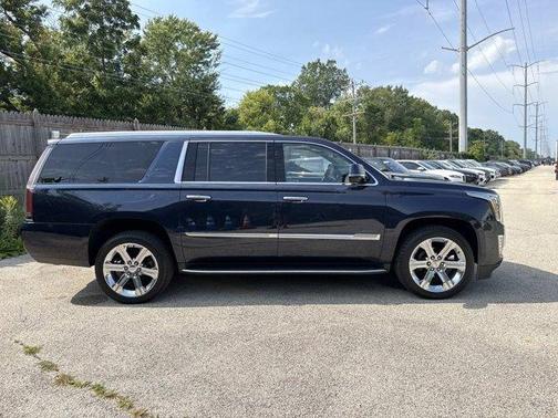 Dark Adriatic Blue Metallic 2020 Cadillac Escalade ESV Premium Luxury