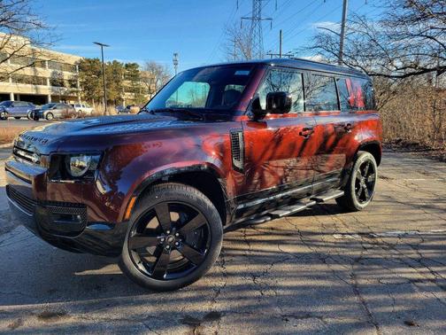 Sedona Red 2025 Land Rover Defender P400 Sedona Red Edition